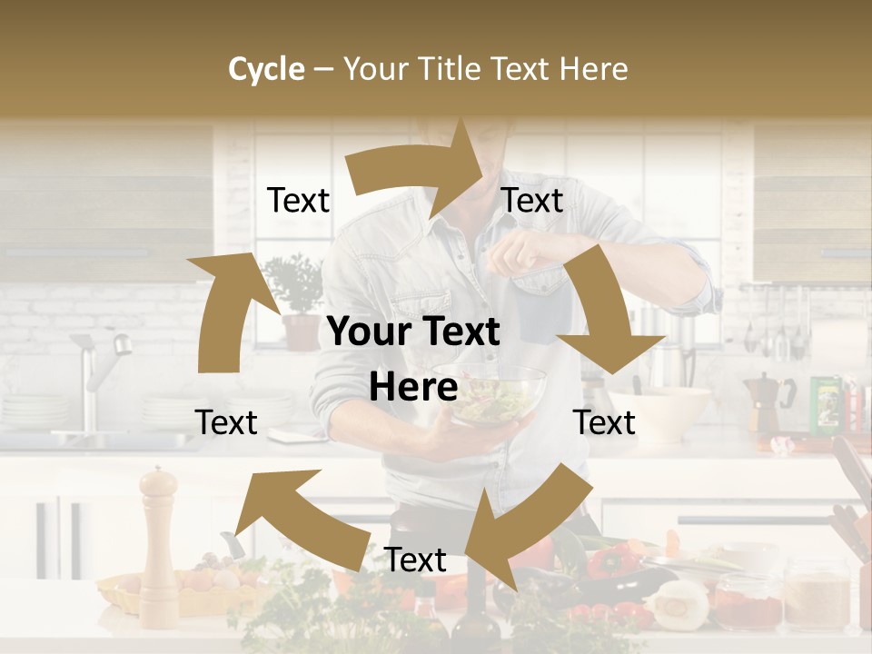 American Cook Good PowerPoint Template