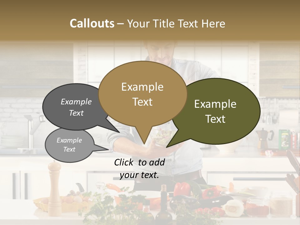 American Cook Good PowerPoint Template