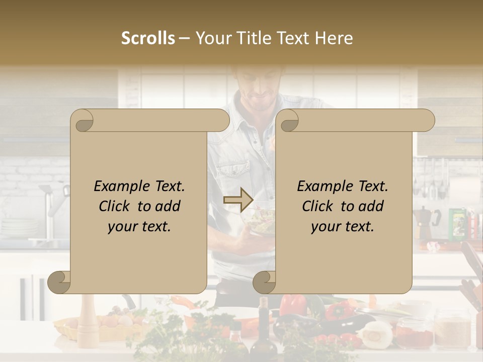 American Cook Good PowerPoint Template