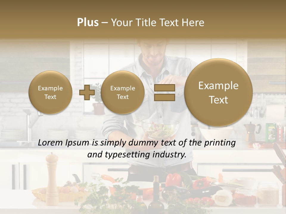 American Cook Good PowerPoint Template