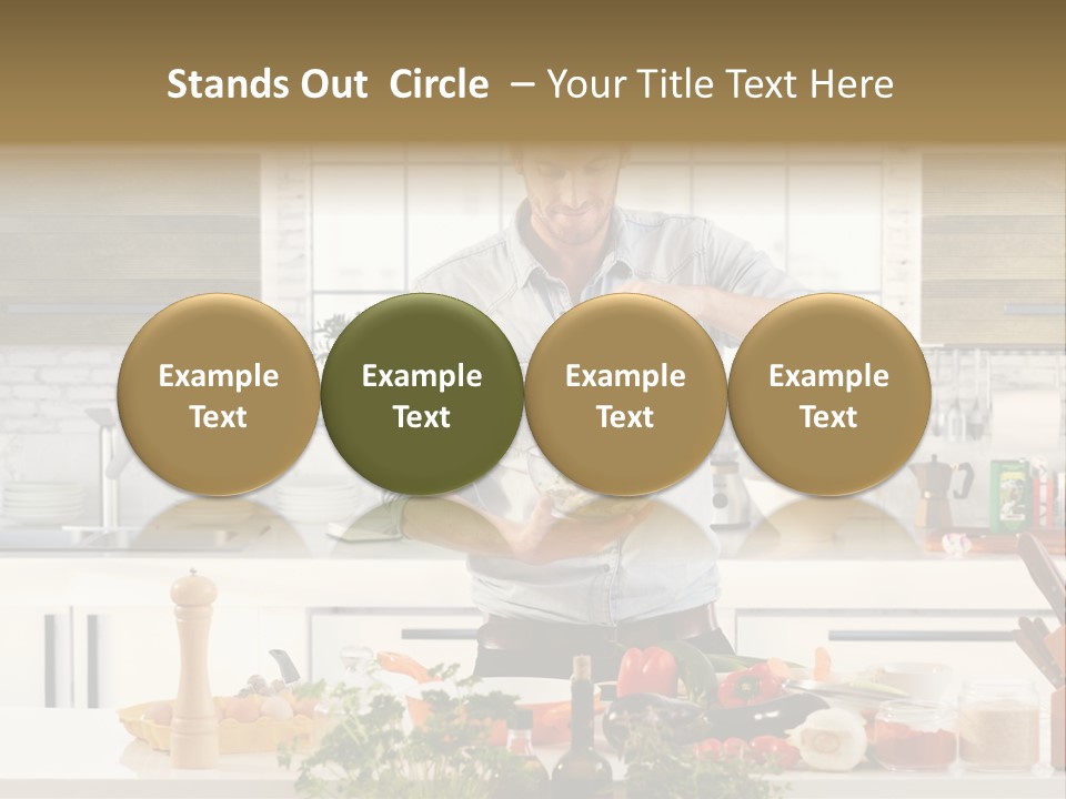 American Cook Good PowerPoint Template