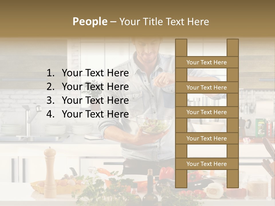 American Cook Good PowerPoint Template