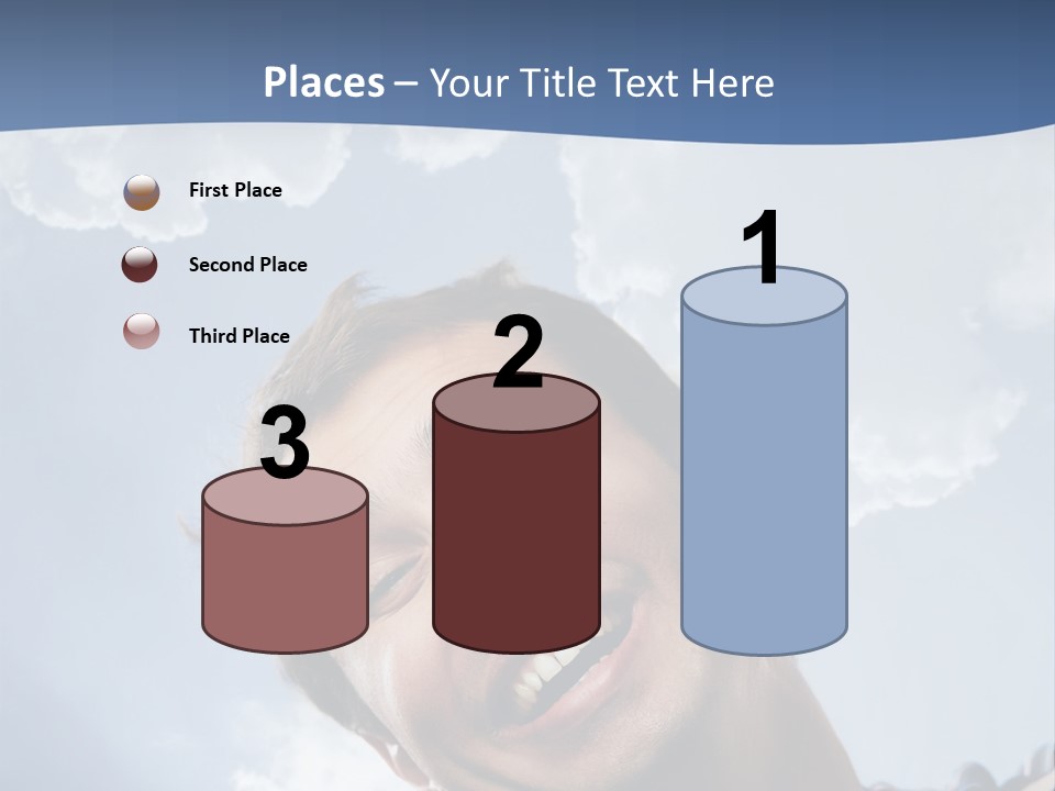 Satisfied Human Excited PowerPoint Template