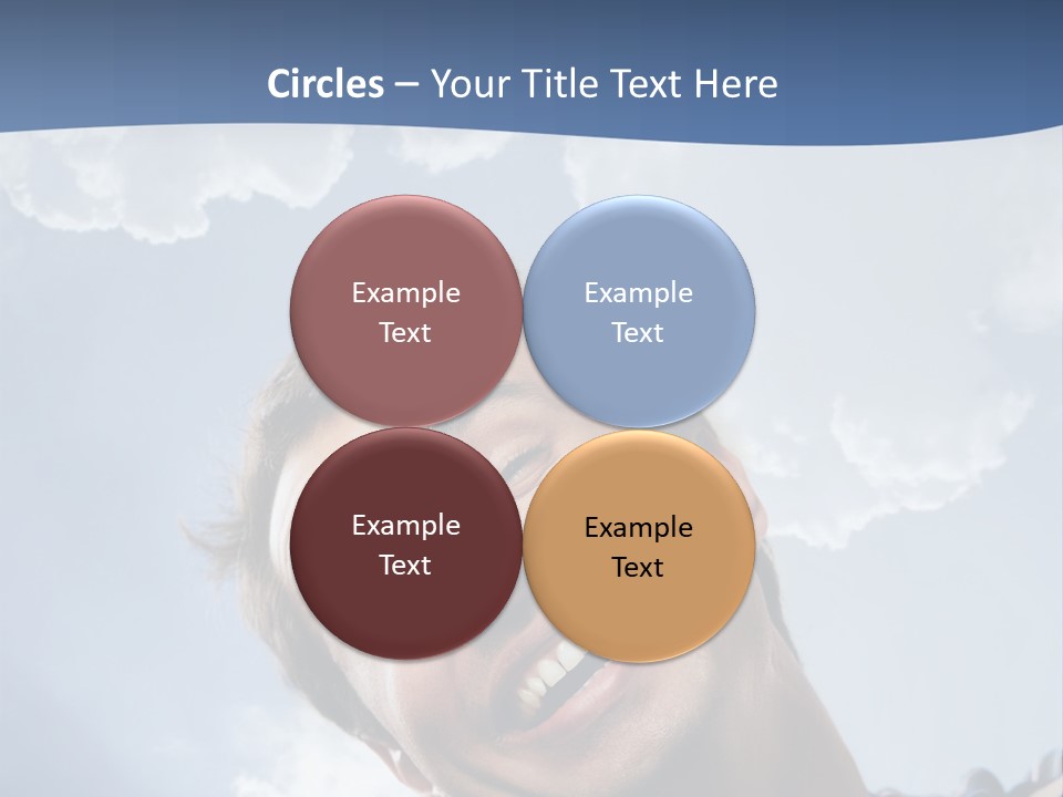 Satisfied Human Excited PowerPoint Template