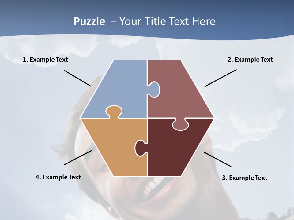 Satisfied Human Excited PowerPoint Template