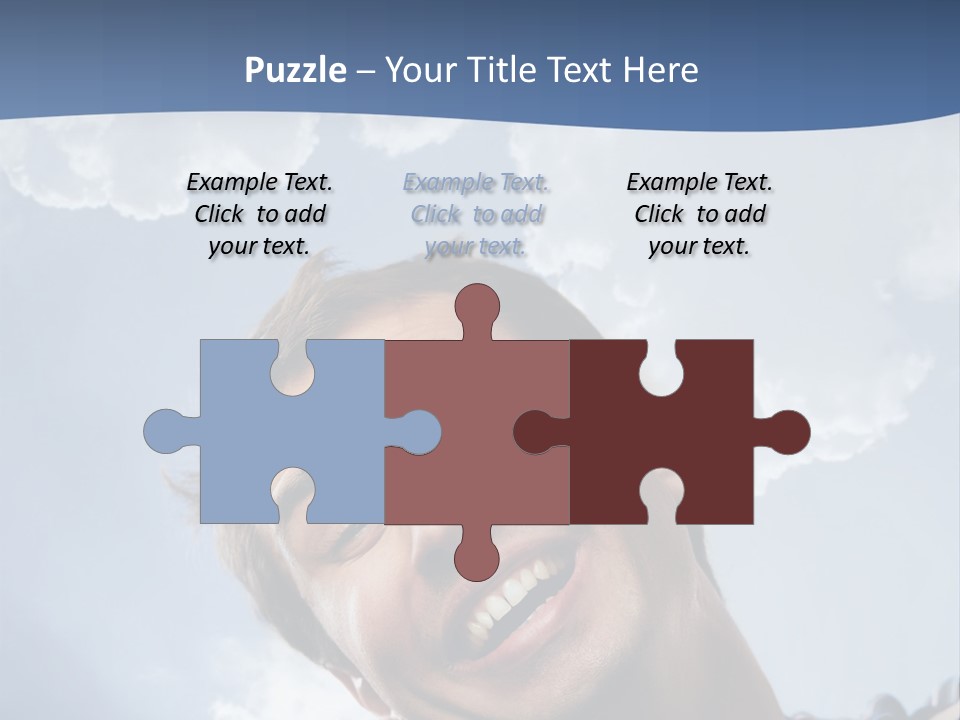 Satisfied Human Excited PowerPoint Template