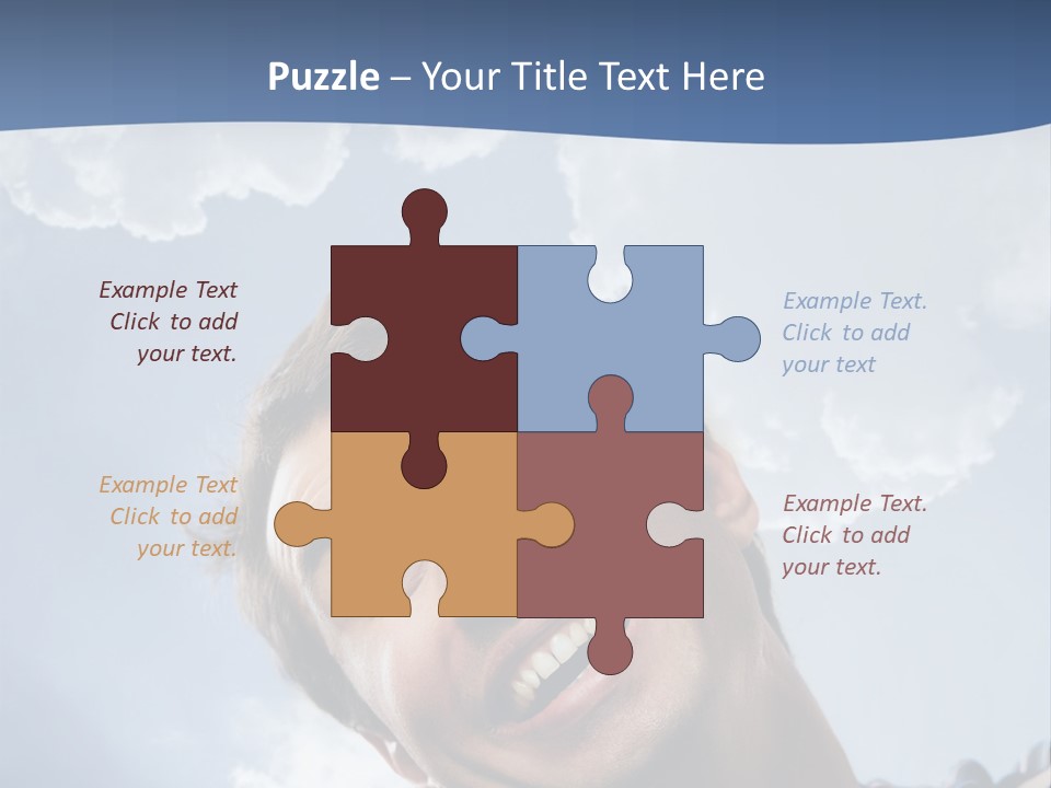 Satisfied Human Excited PowerPoint Template