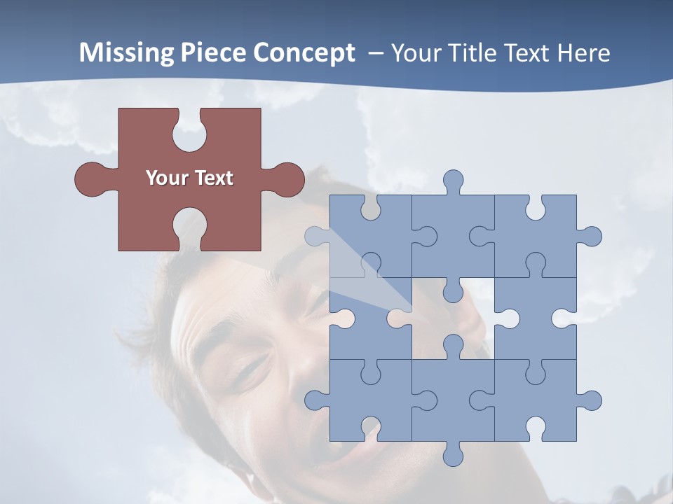 Satisfied Human Excited PowerPoint Template