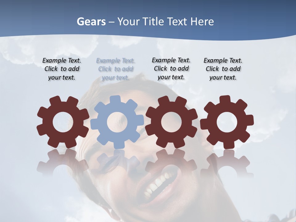 Satisfied Human Excited PowerPoint Template