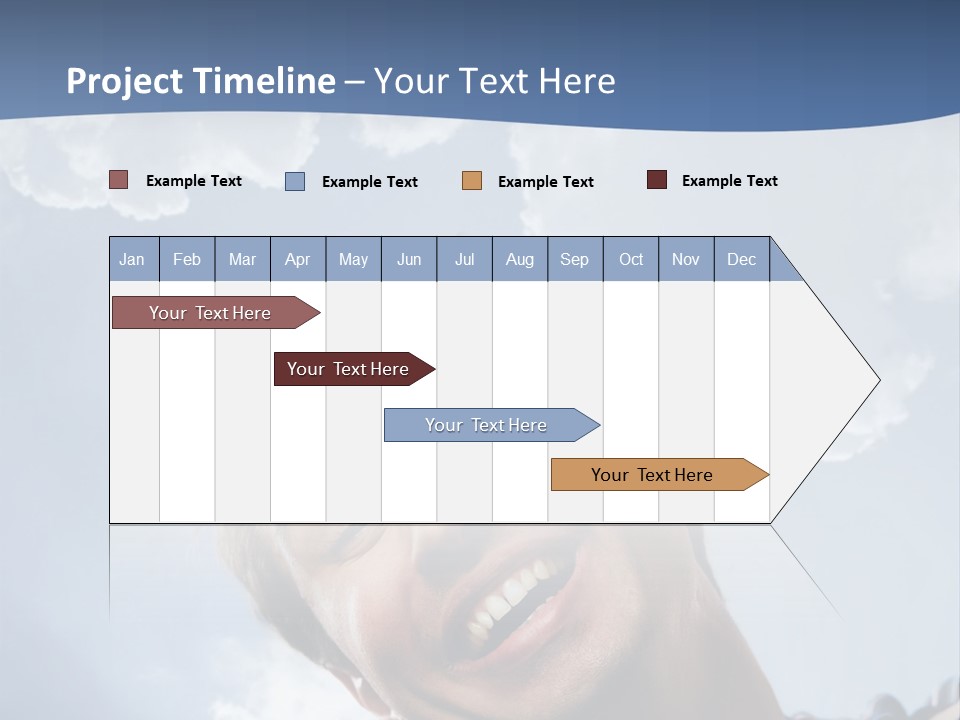 Satisfied Human Excited PowerPoint Template