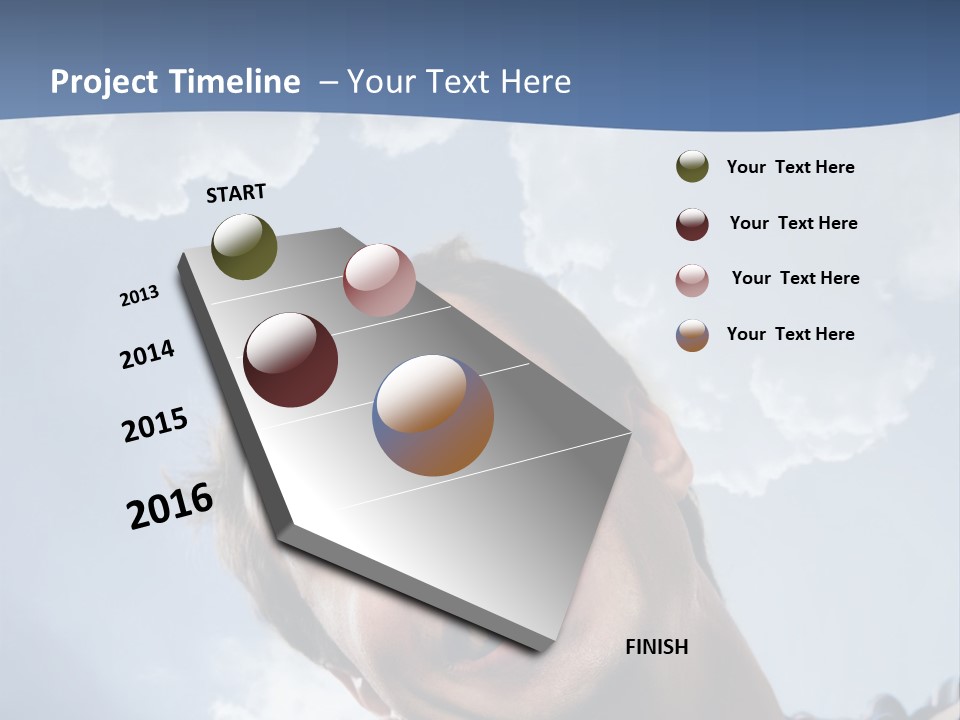 Satisfied Human Excited PowerPoint Template