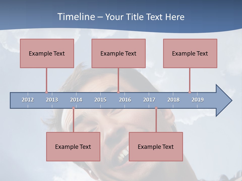 Satisfied Human Excited PowerPoint Template