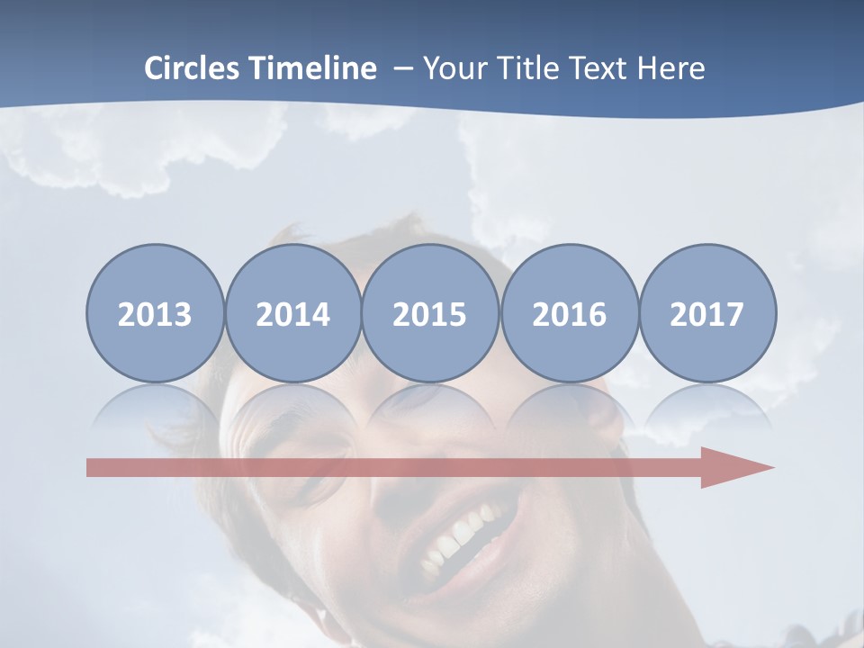 Satisfied Human Excited PowerPoint Template