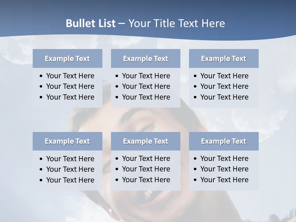 Satisfied Human Excited PowerPoint Template