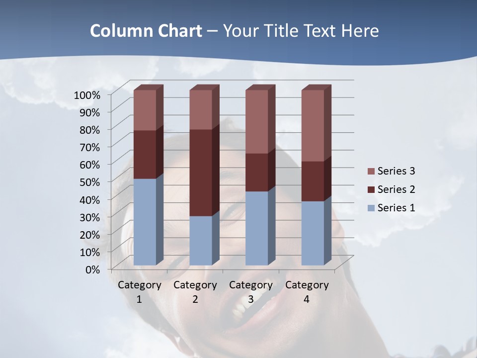 Satisfied Human Excited PowerPoint Template