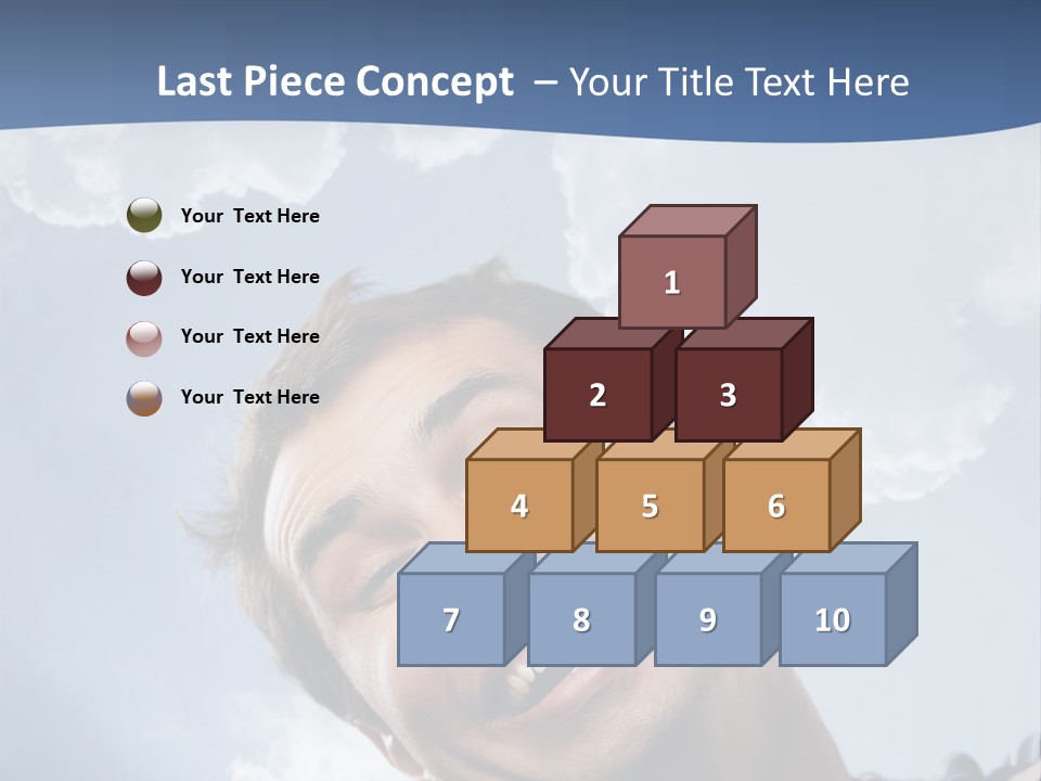 Satisfied Human Excited PowerPoint Template