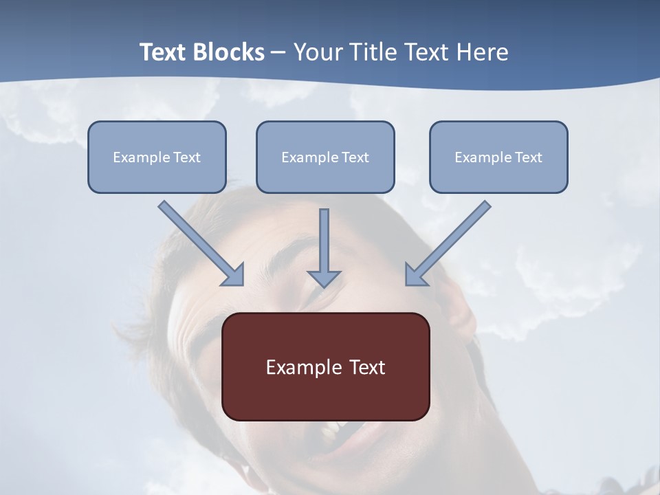 Satisfied Human Excited PowerPoint Template