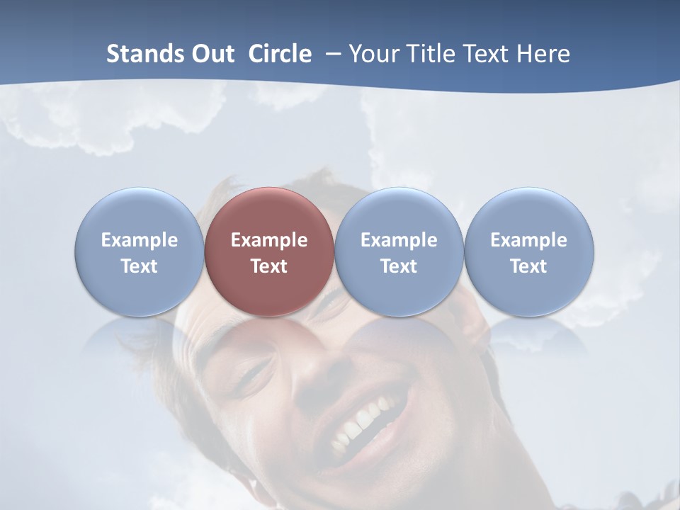 Satisfied Human Excited PowerPoint Template