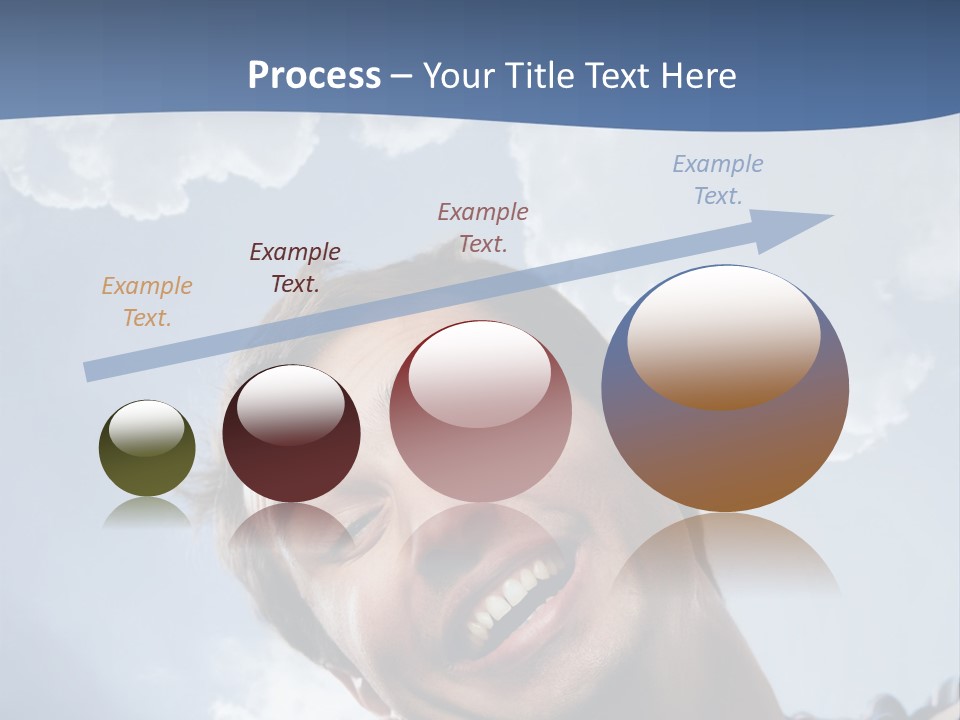 Satisfied Human Excited PowerPoint Template