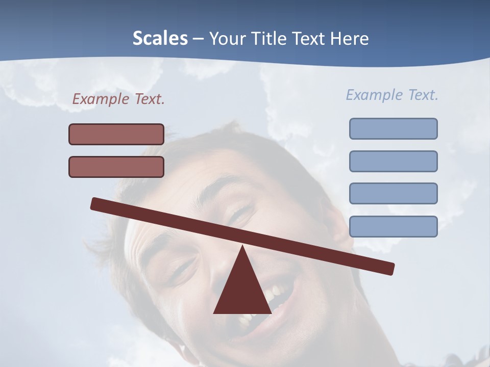 Satisfied Human Excited PowerPoint Template