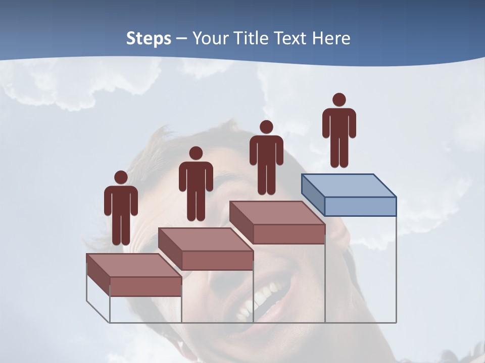 Satisfied Human Excited PowerPoint Template