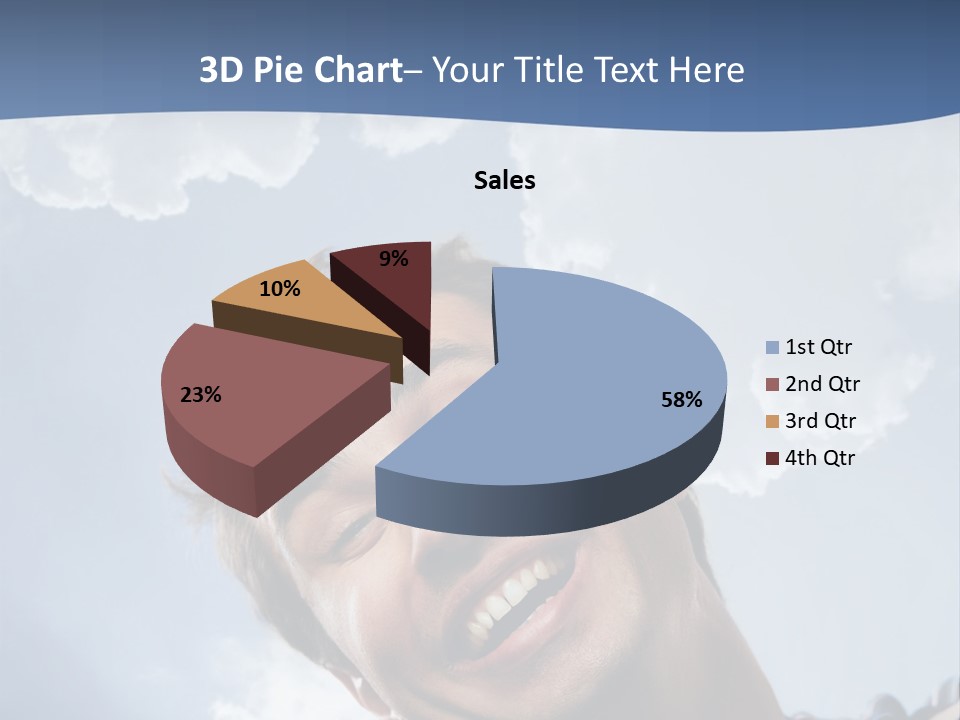 Satisfied Human Excited PowerPoint Template