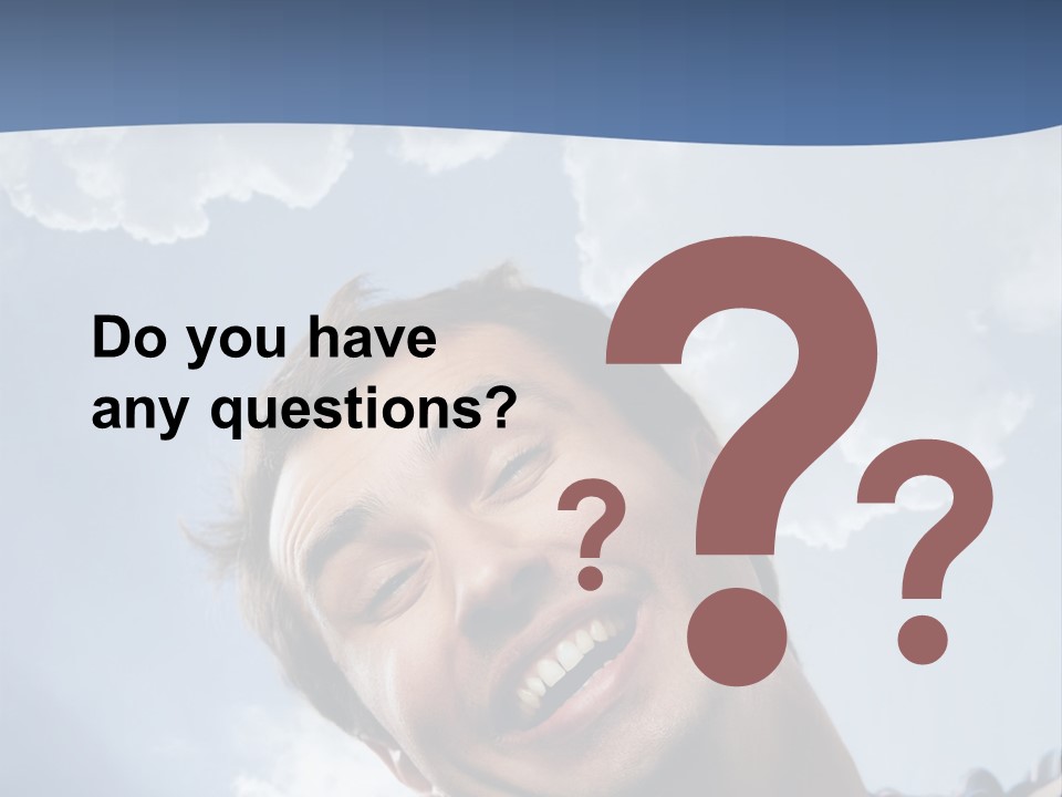 Satisfied Human Excited PowerPoint Template