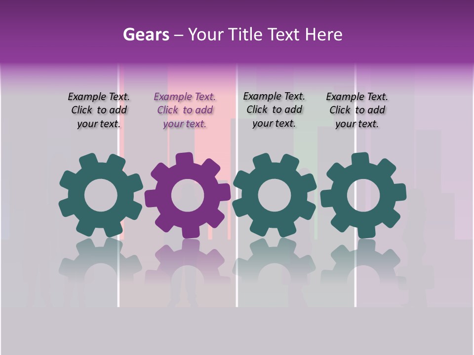 Cityscape Objects Employee PowerPoint Template