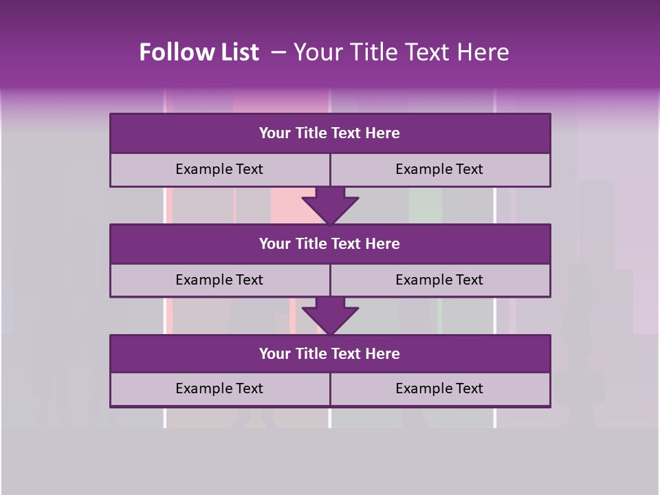 Cityscape Objects Employee PowerPoint Template