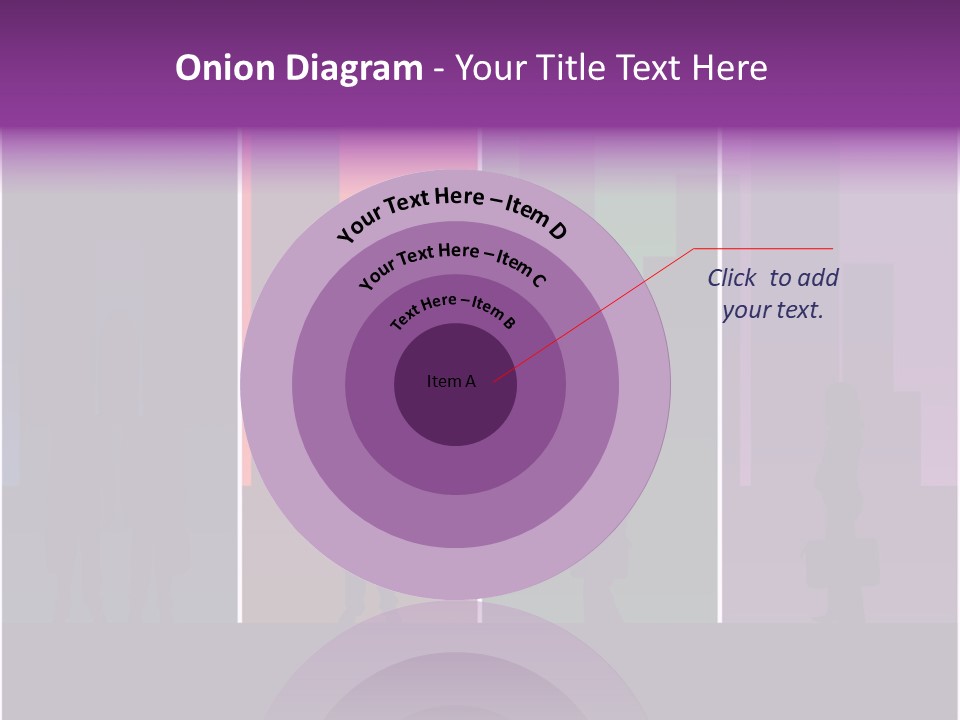 Cityscape Objects Employee PowerPoint Template