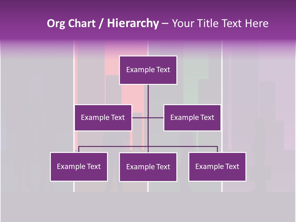 Cityscape Objects Employee PowerPoint Template
