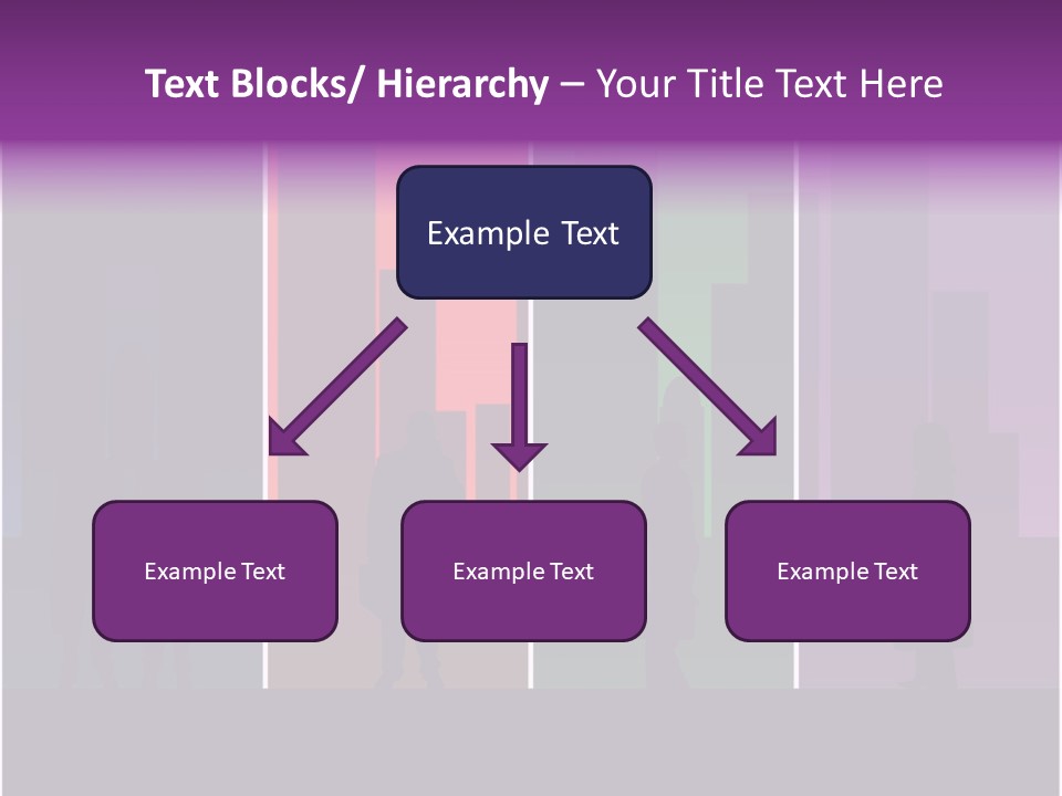Cityscape Objects Employee PowerPoint Template
