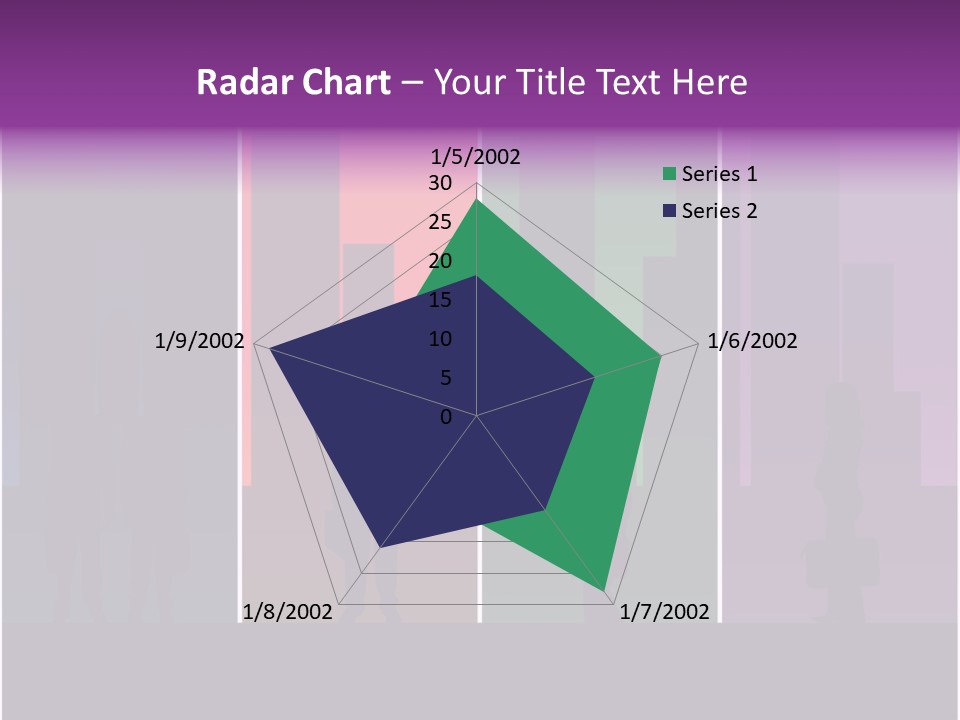 Cityscape Objects Employee PowerPoint Template
