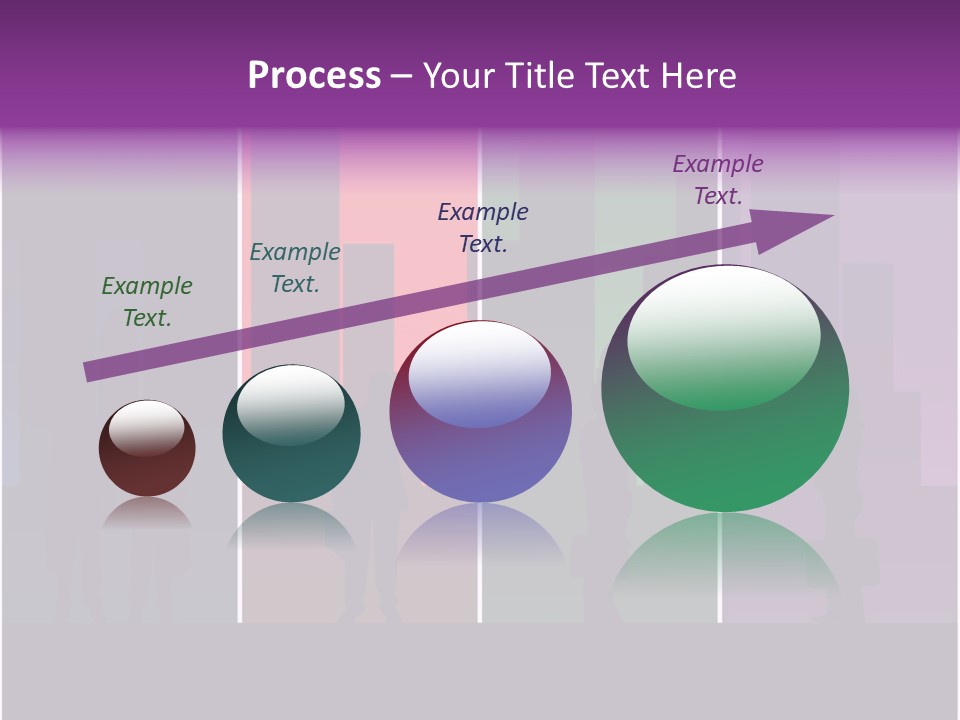Cityscape Objects Employee PowerPoint Template