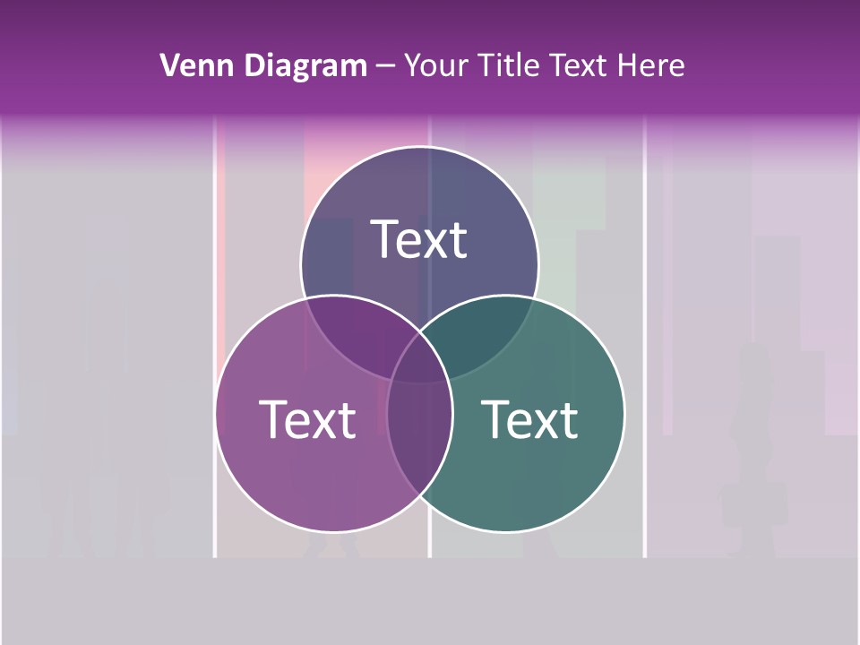 Cityscape Objects Employee PowerPoint Template