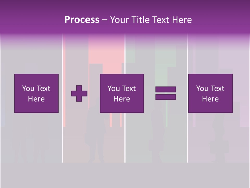 Cityscape Objects Employee PowerPoint Template
