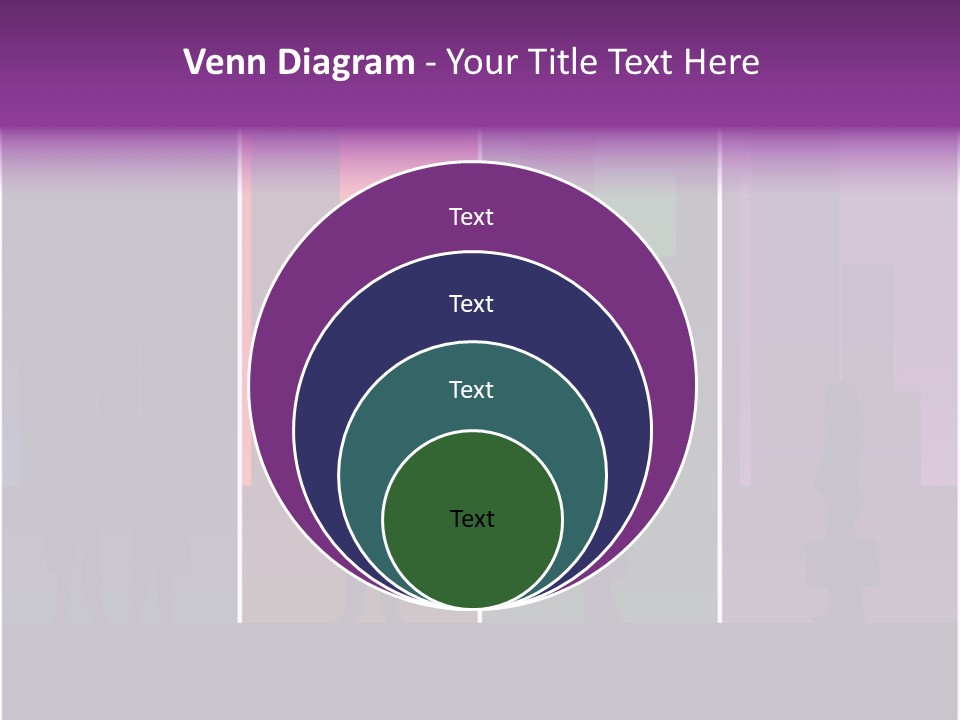 Cityscape Objects Employee PowerPoint Template
