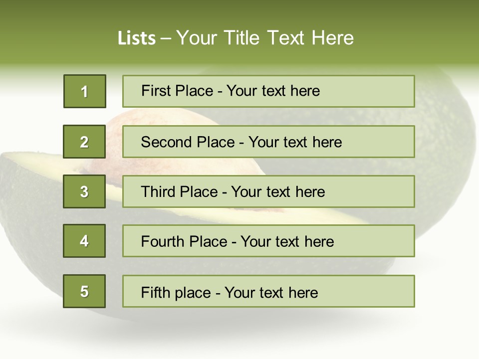 Nature Ripe Dieting PowerPoint Template