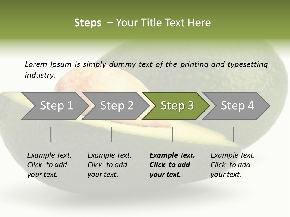 Nature Ripe Dieting PowerPoint Template