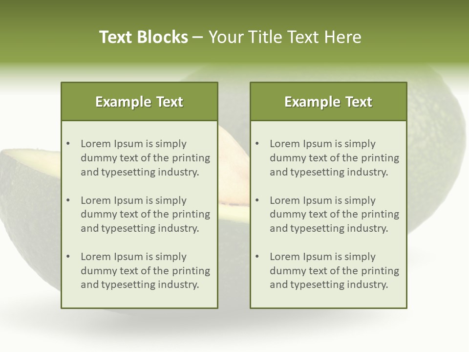 Nature Ripe Dieting PowerPoint Template