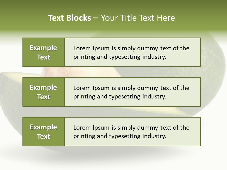 Nature Ripe Dieting PowerPoint Template