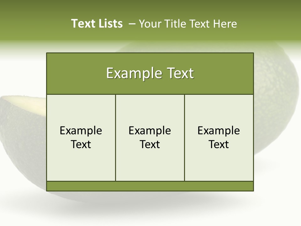 Nature Ripe Dieting PowerPoint Template