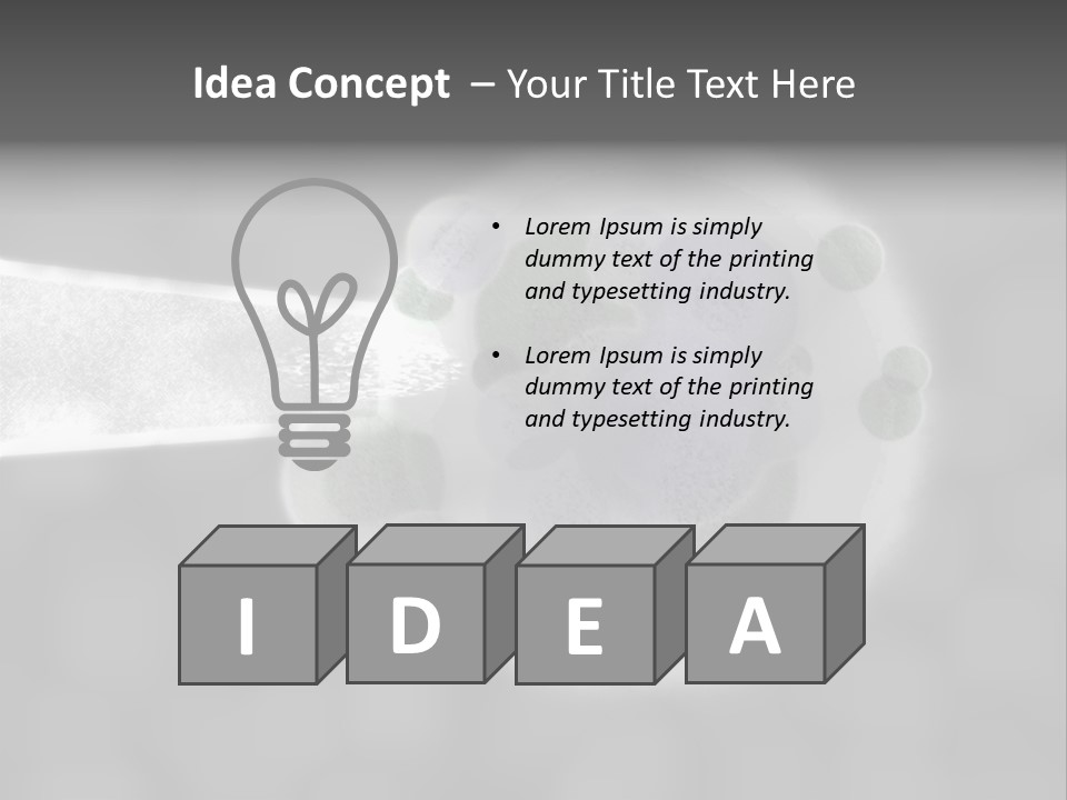 Technology Health Close PowerPoint Template