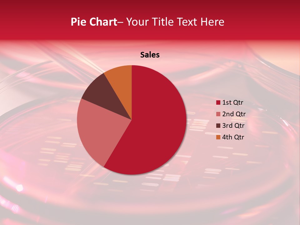 Red Petri Hygiene PowerPoint Template