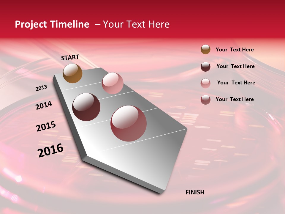 Red Petri Hygiene PowerPoint Template