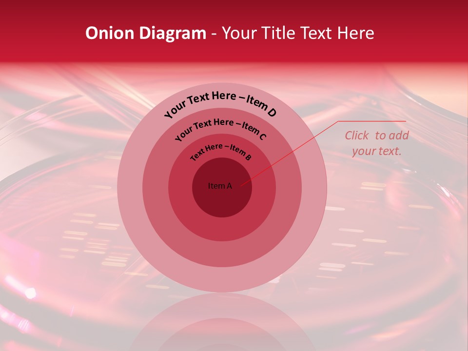 Red Petri Hygiene PowerPoint Template