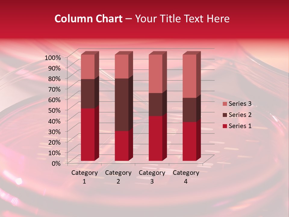 Red Petri Hygiene PowerPoint Template