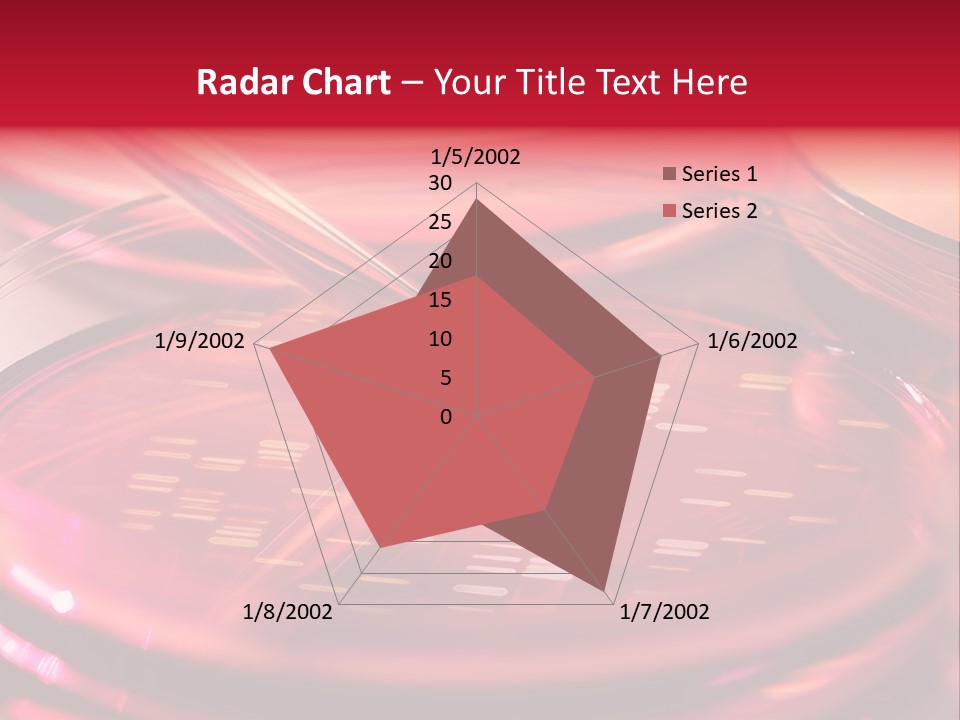 Red Petri Hygiene PowerPoint Template