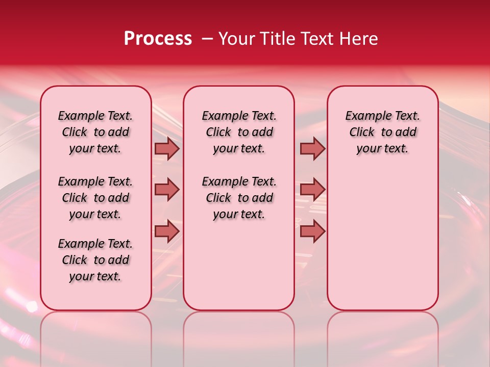 Red Petri Hygiene PowerPoint Template