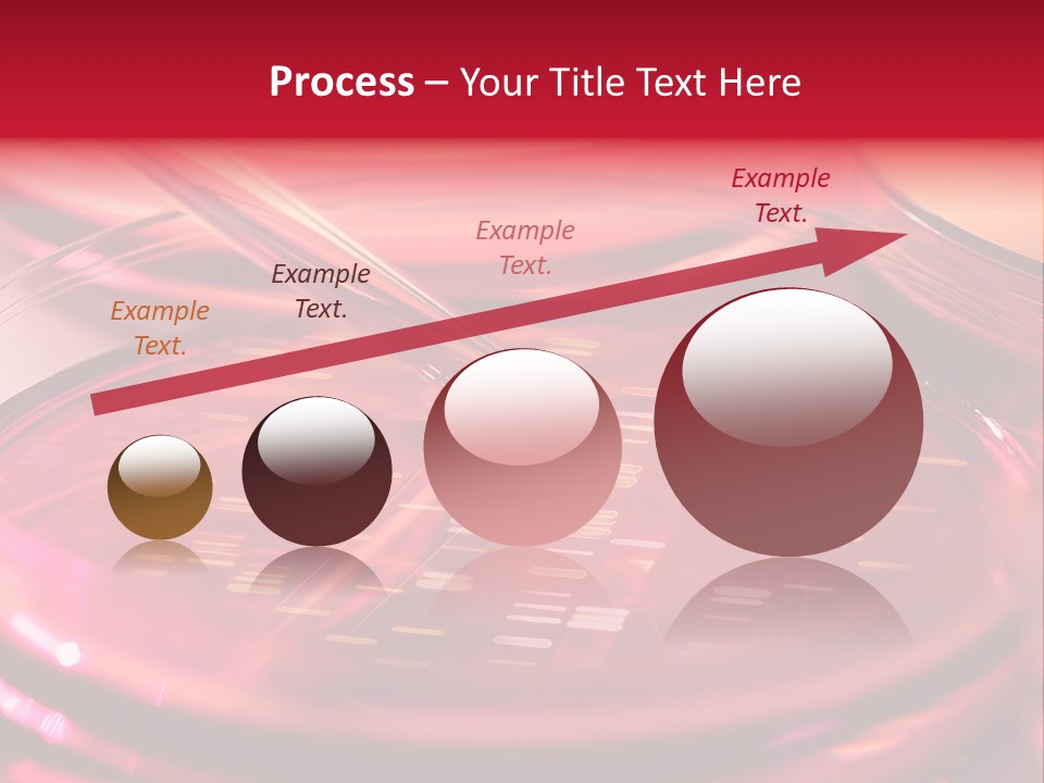 Red Petri Hygiene PowerPoint Template